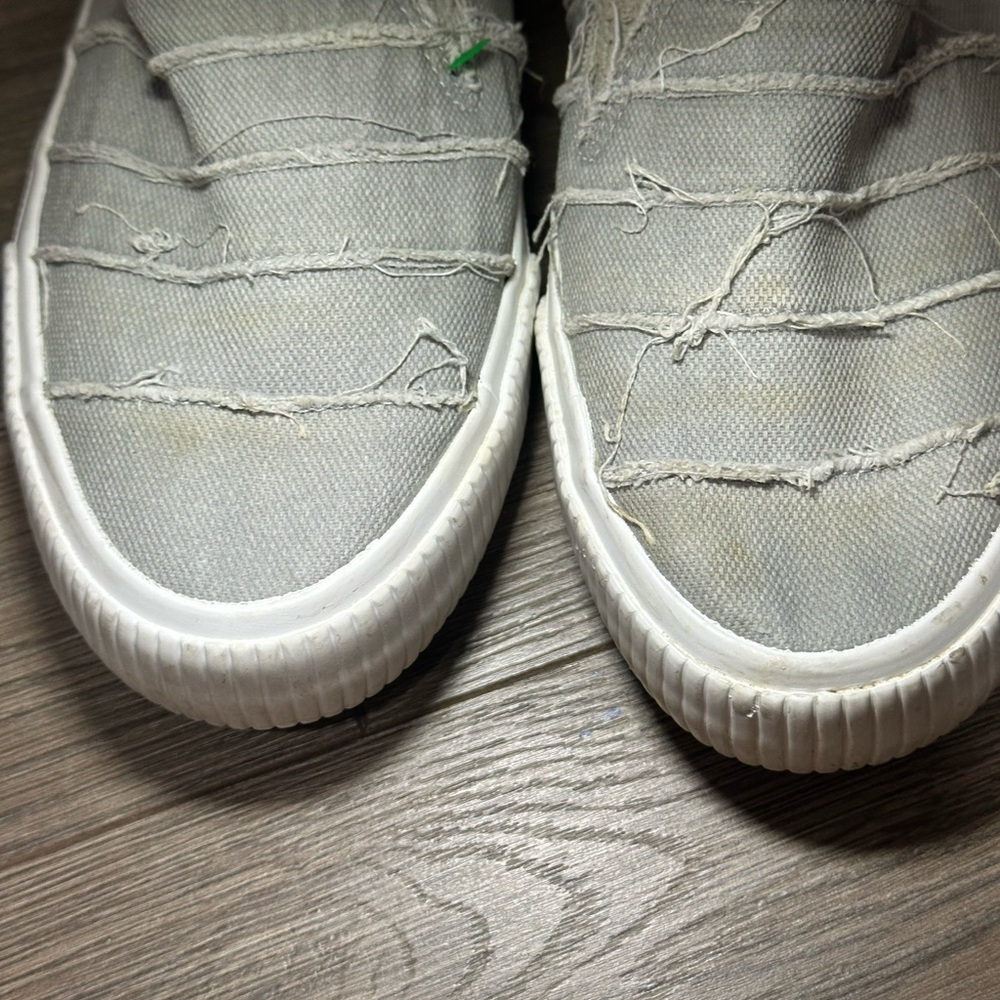 Women's Slip-On Moccasin Sneakers in Light Gray - Picture 5 of 13